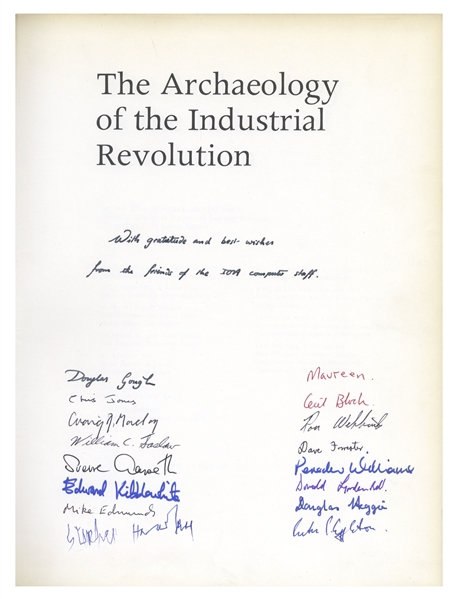 Stephen Hawking Signed Book From 1973 -- One of the Scarcest of Signatures